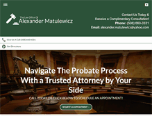 Tablet Screenshot of officeofafxm.com